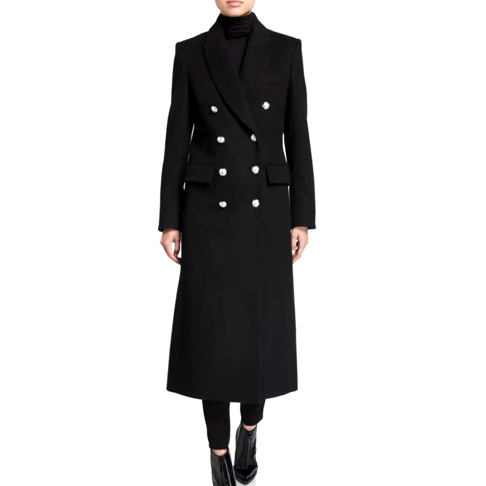 NWT Veronica Beard Helmond Double Breasted Dickey Coat